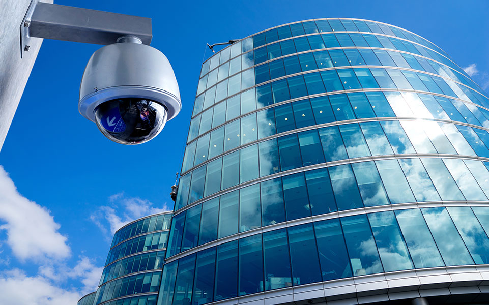 Business Security System Camera - Outside in Fort Wayne, IN